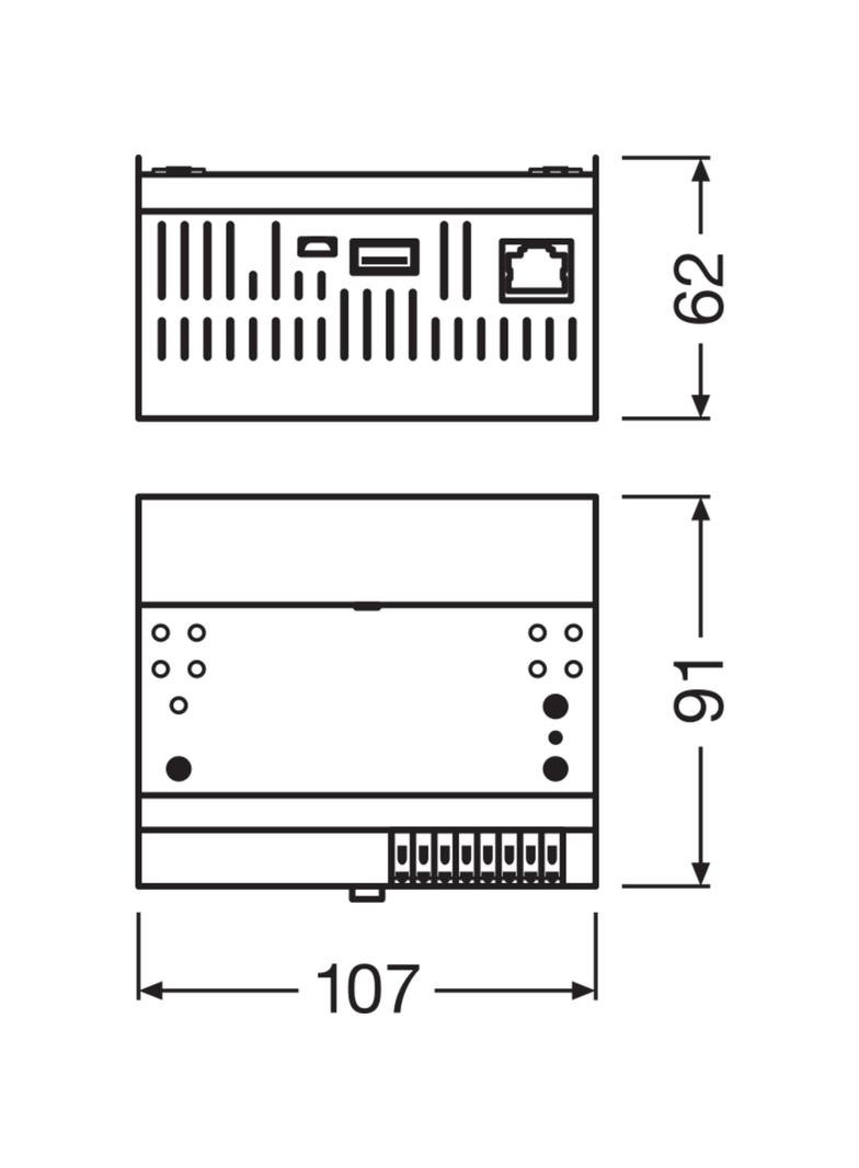 Sterownik DALI PRO 2 IOT FS1 LDVV