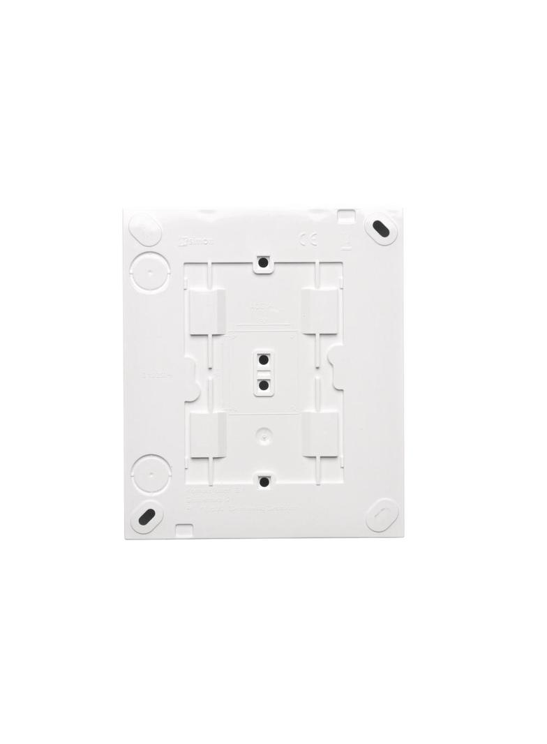 Simon Aquaclick Gniazdo wtyczkowe IP20 Schuko poczwórne 4-krotne z przesłonami torów prądowych 16A 250 V~ szybkozłącza, biały ACGSZN4CZ/11 KONTAKT