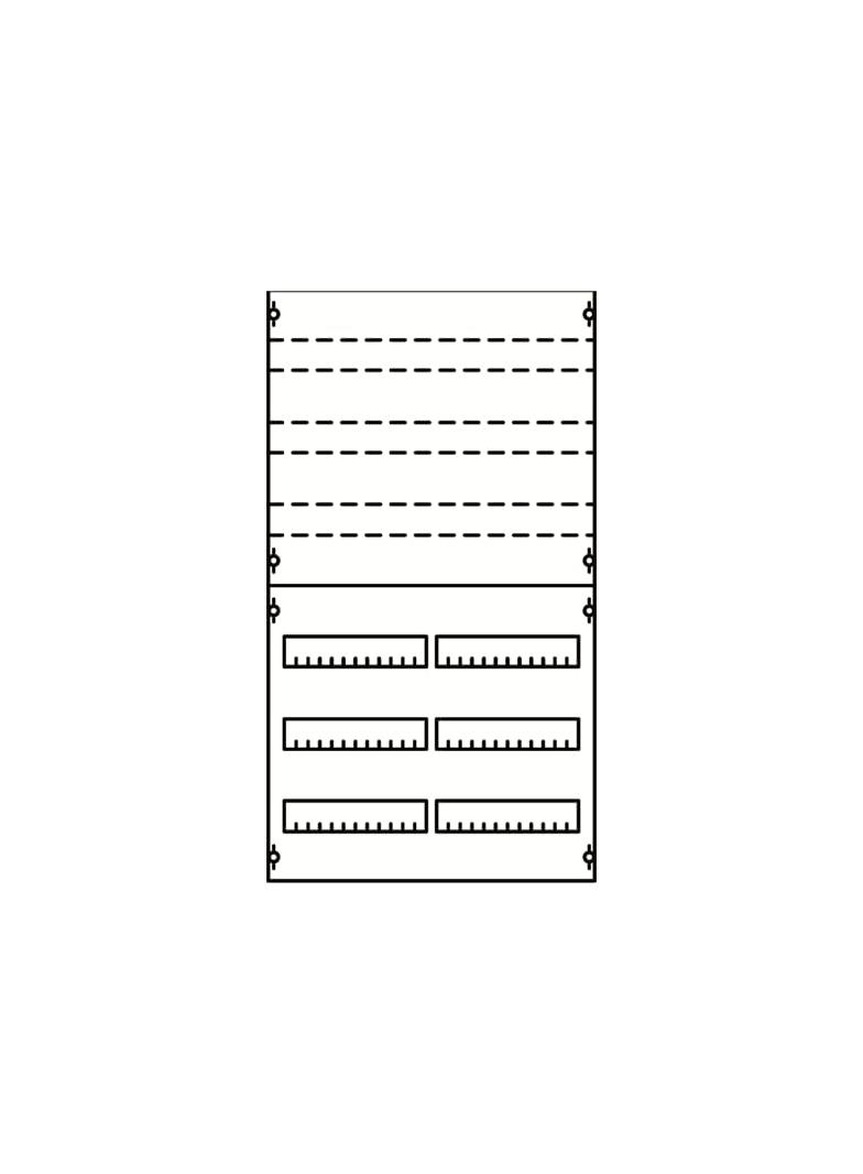 2V23KA Pole rozdzielcze 2 kol.szer.