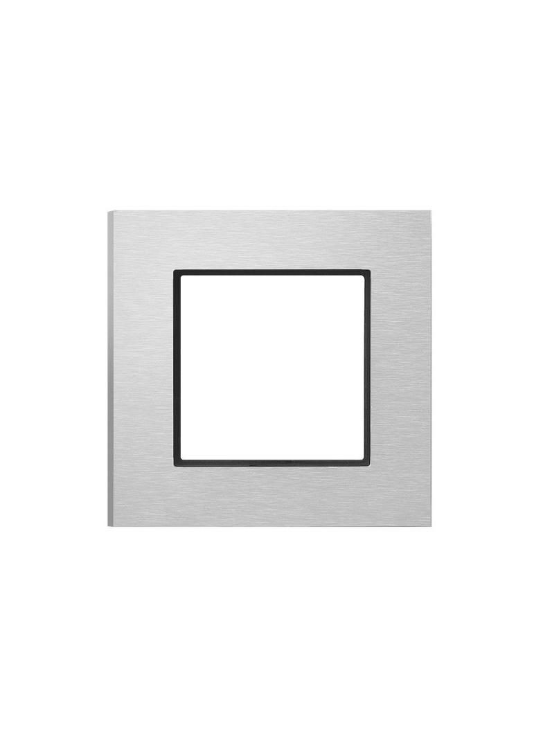 ARIA Ramka pojedyncza kolor szczotkowane aluminium R-1UAC/62/25 OSPEL