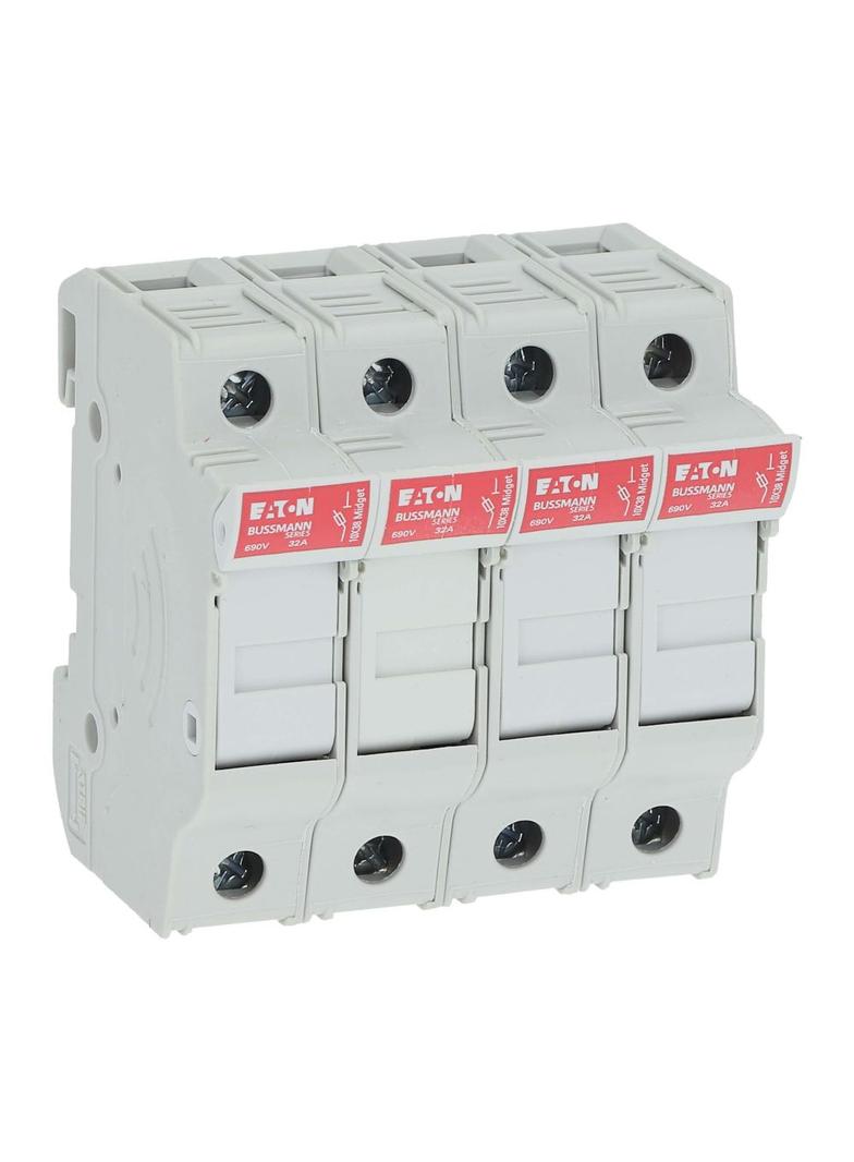 podstawa wkładki cylindrycznej 4Pole 30A 600V CHM4DU EATON