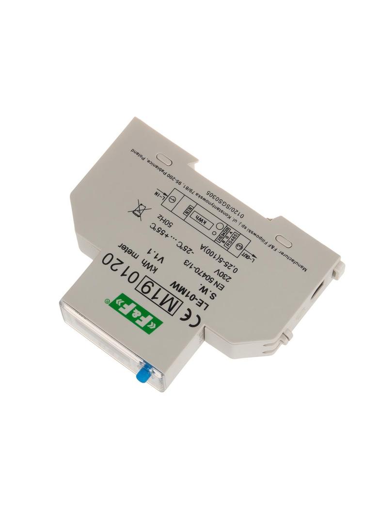 Jednofazowy licznik zużycia energii czynnej biernej Modbus RTU wielotaryfowy LE-01MW F&F
