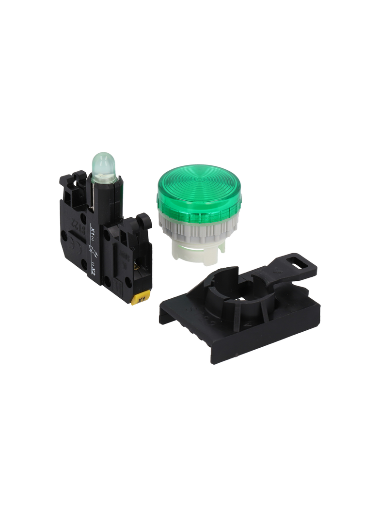 LAMPKA SYGN. BIAŁA 230V ŻARÓWKA STANDARD