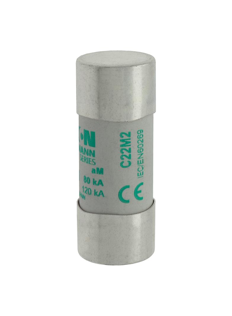 CYLINDRICAL FUSE 22 x 58 2A AM 690V AC Wkładka cylindryczna 22 x 58mm 2A AM 690V AC C22M2 EATON