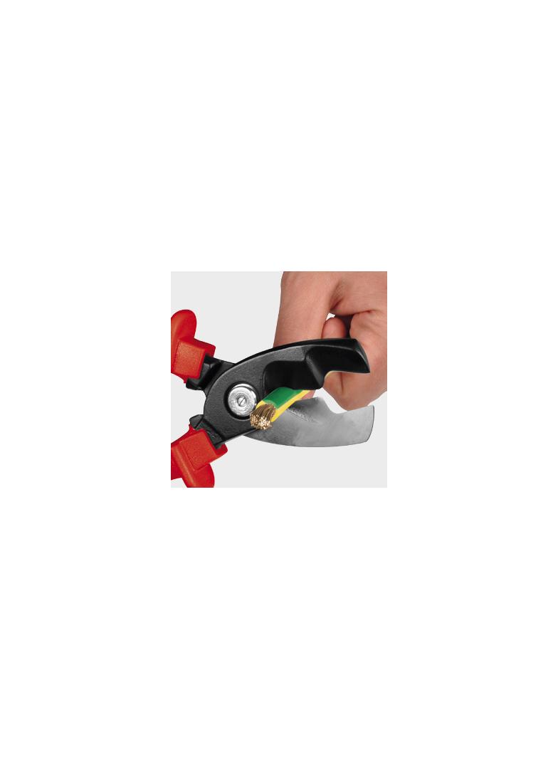 Nożyce do cięcia kabli z blokadą