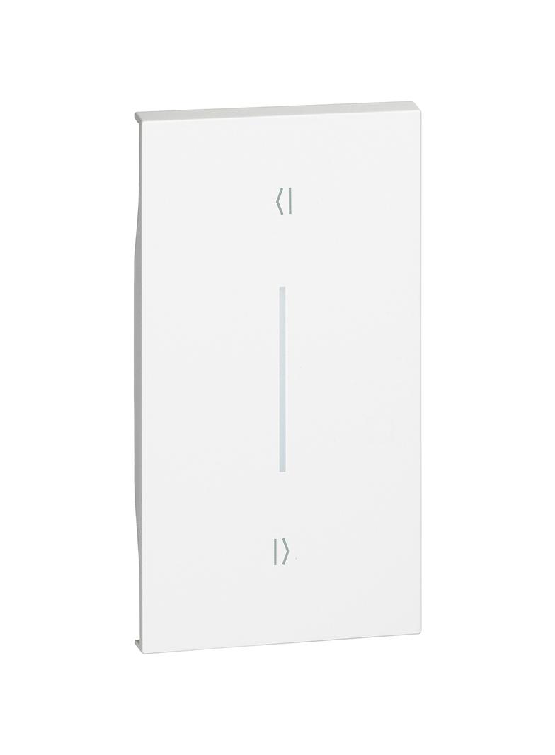 LIVING NOW - KLAWISZ DO PRZYCISKU ROLET K4037/K4027 W PIONIE - 2 MODUŁY - BIEL, Bticino