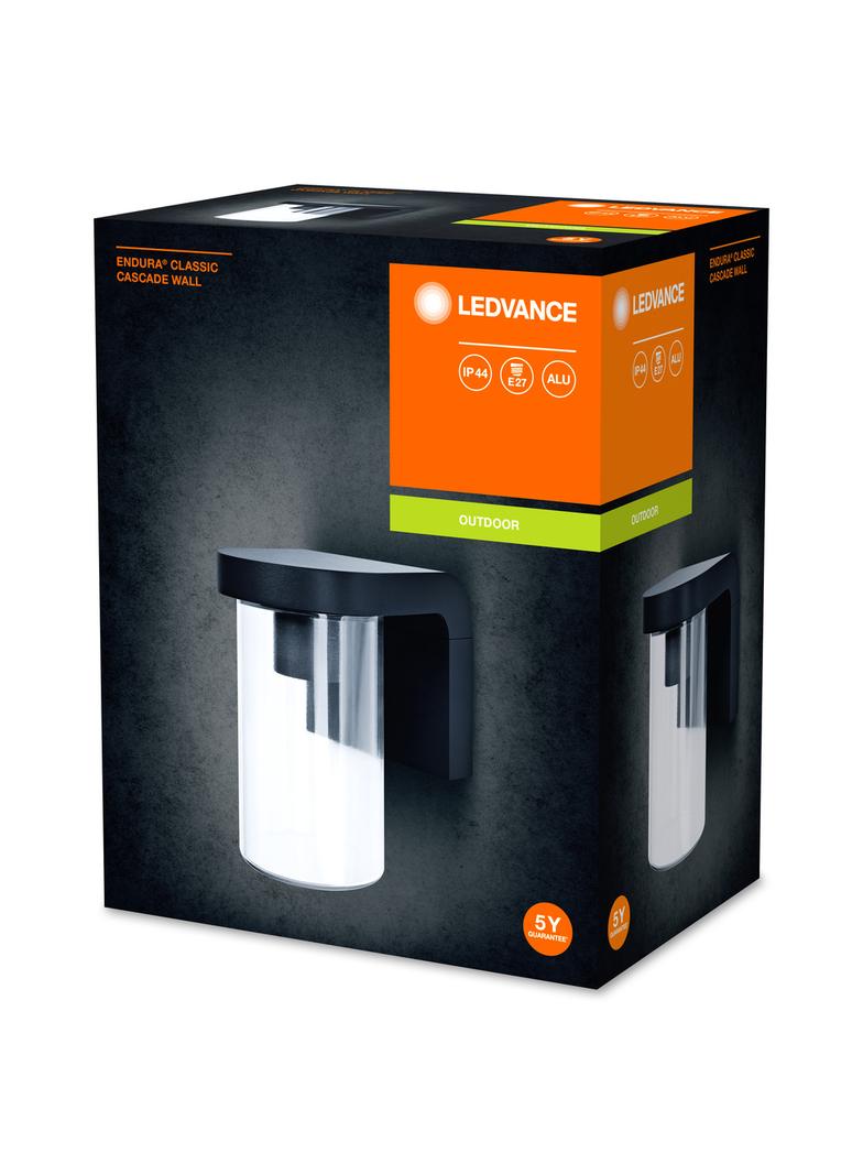 ENDURA CLASSIC CASCADE WALL E27 LEDV