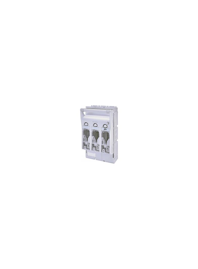 Rozłącznik bezpiecznikowy na szyny prądowe - rozstaw 60mm KVL-B/FT-00 3P M8-M8 001690920 ETI