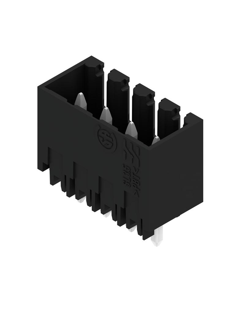 SL 3.50/04/180G 3.2SN BK BX Złącze wtykowe płytek drukowanych /100szt./ WEIDMULLER
