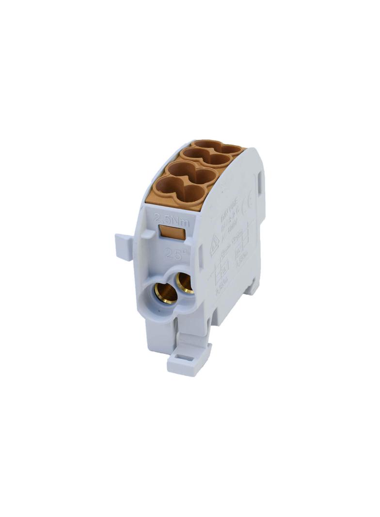 SCB 25-Cu Blok rozdzielczy - odgałęźny Cu 80110 SIMBLOCK brązowy SIMET