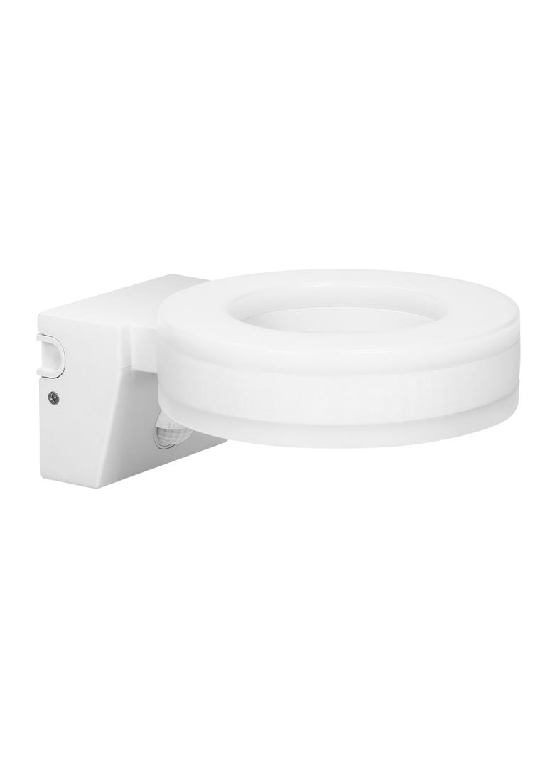 HOWLIT LED 20W, oprawa ogrodowa z czujnikiem ruchu, 1800lm, IP65, 4000K, biała AD-OP-6205WLPMR4 ORNO