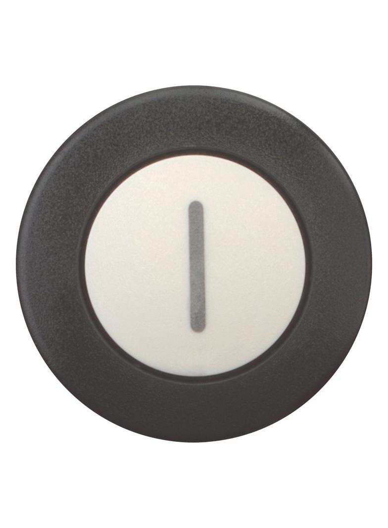 M22S-DP-W-X1 Przycisk grzybkowy biały z samopowrotem z opisem 216727 EATON