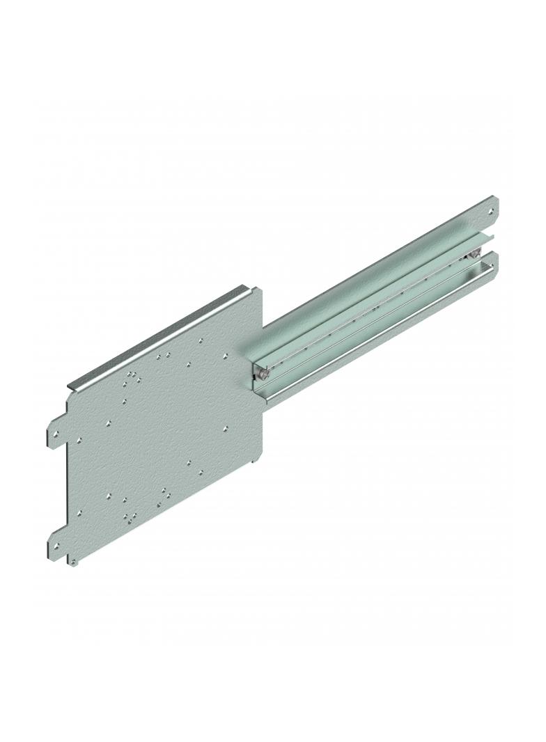 PM 3.8 E12 M - Płyta montażowa 1xEB2/ED2 z szyną TH35 na 36 mod. (950)
