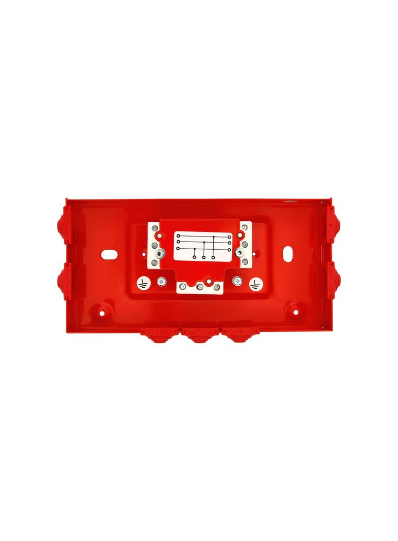 PIP-2AN R3x3x4 Puszka przeciwpożarowa, prostokątna, E90, rozgałęźna 3x3x4mm2, 197x103x30 mm - kolor