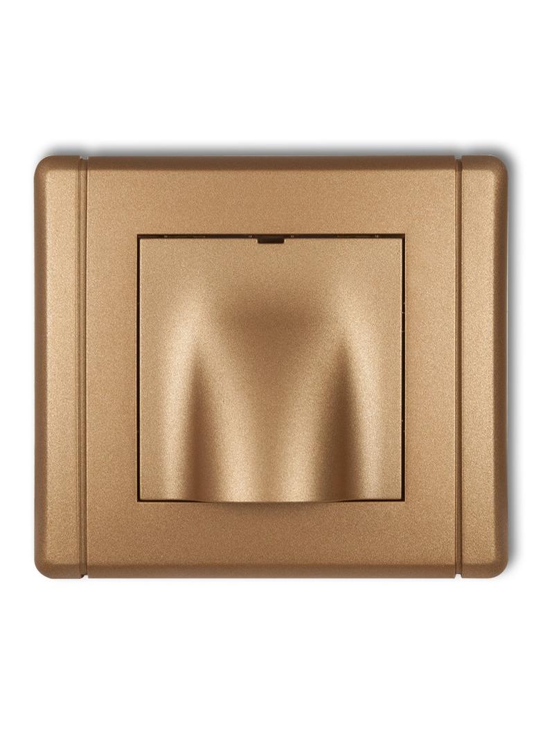 FLEXI Wypust kablowy złoty metalik