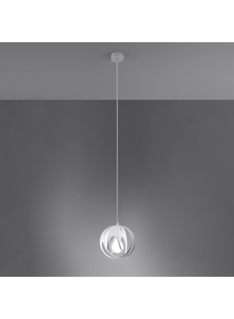 Lampa wisząca TULOS 1 biała
