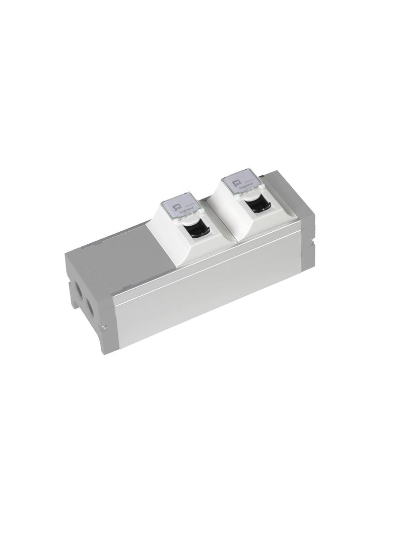 BLOK ZASILAJĄCY 2XRJ45 C6 FTP PRZEL. + 2X ZAŚLEPKA 1M, Legrand