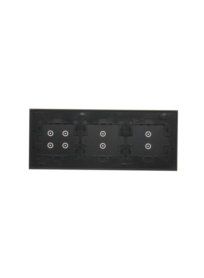 Simon 54 Touch Panel dotykowy S54 Touch 3 moduły 2 pola dotykowe pionowe + 2 pola dotykowe pionowe + 4 pola dotykowe zastygła lawa DSTR3334/73 KONTAKT