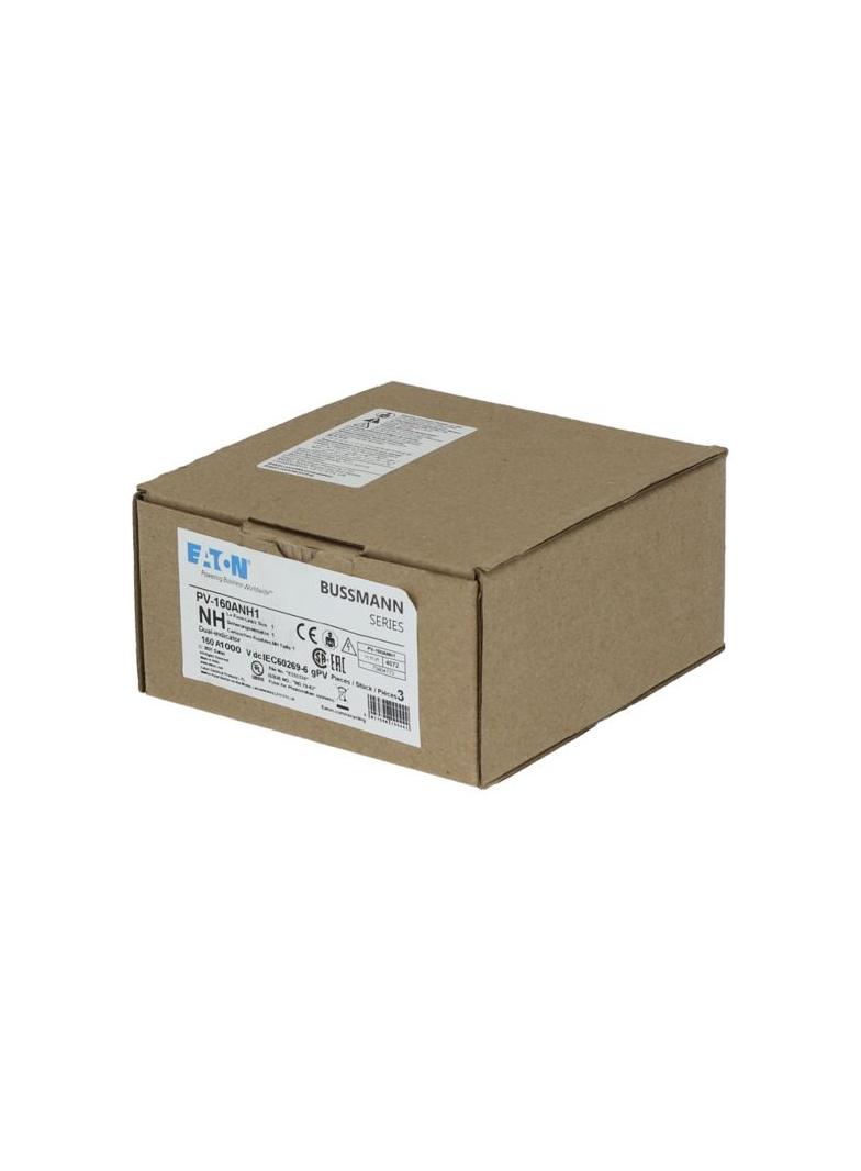PV-160ANH1 Wkładka PV NH 160A 1000V DC PV rozmiar 1 podwójny wskaźnik PV-160ANH1 EATON