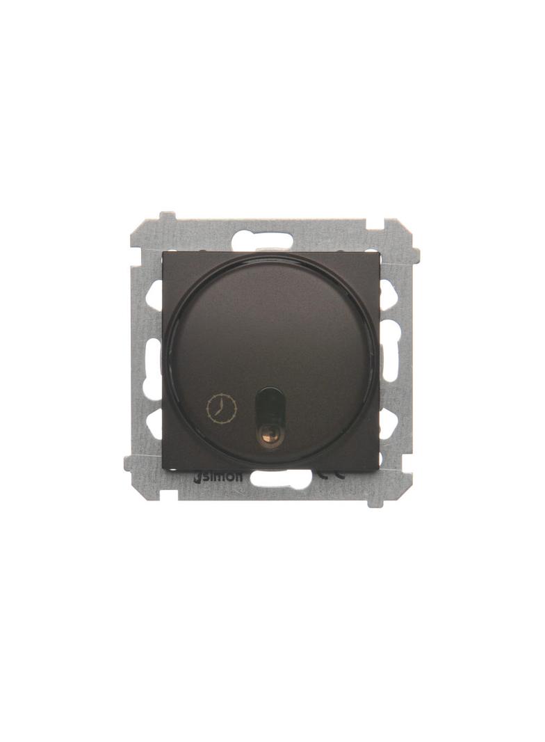 Simon 54 Łącznik z opóźnieniem wyłaczenia 20-500 W brąz mat