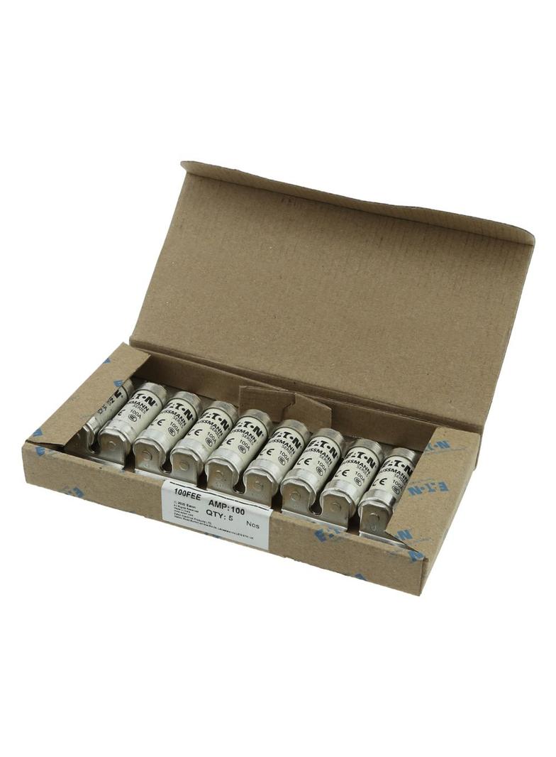 100AMP 690V IEC AC TWIN FUSE Wkładka szybka 100A AC 690V DC 500V BS88 37x94 mm aR BS 100FEE EATON
