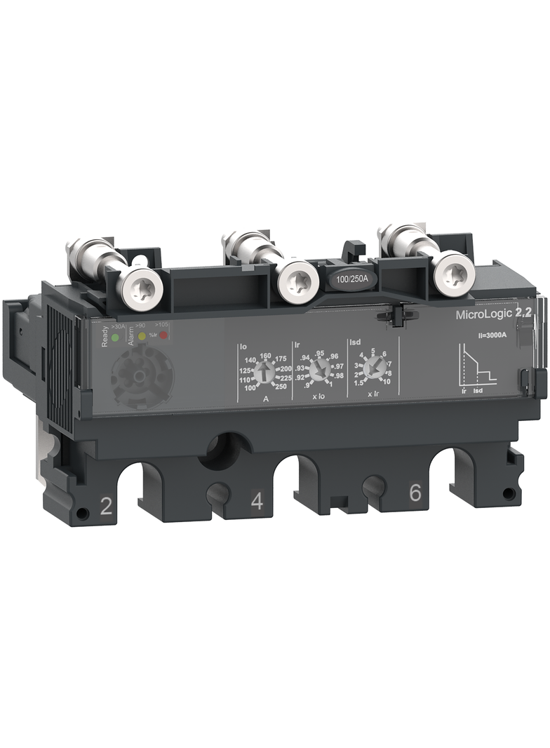 Wyzwalacz elektroniczny, ComPacT NSX, Micrologic2.2, 100A, 3P3D, do NSX100