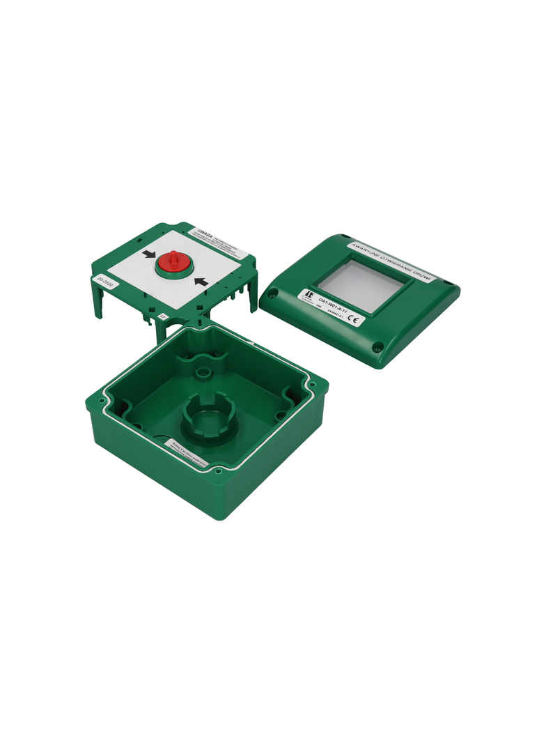 OA1-WER.PODTYN.PRZYCISK ZWAL.SAMOCZ. 1 TOR ZWIER.1 TOR ROZW.+LED SYGN.230VAC