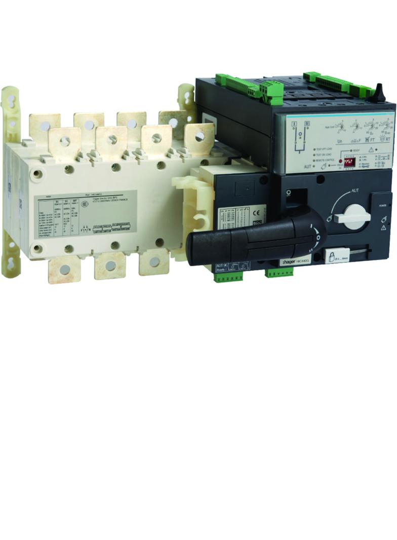 Automatyczny przełącznik zasilania 4P 400A HIC440G HAGER