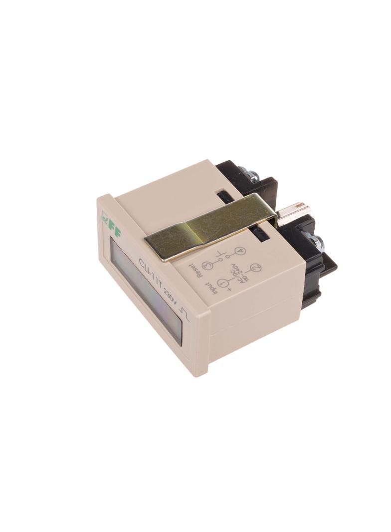 LICZNIK IMPULSÓW, NAPIĘCIE WEJŚCIA LICZĄCEGO=230VAC/DC, PANELOWY