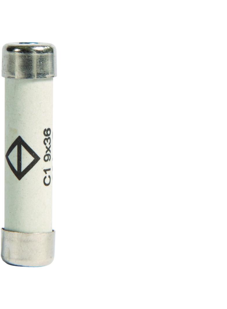 Wkładka bezpiecznikowa cylindryczna C1 9x36mm gG 20A 400VAC L936C1-20 HAGER