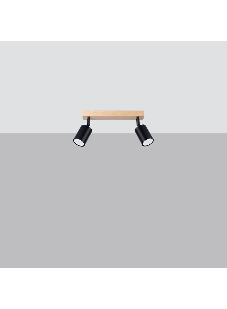 Sollux Plafon VERDO 2 czarny SL.1291