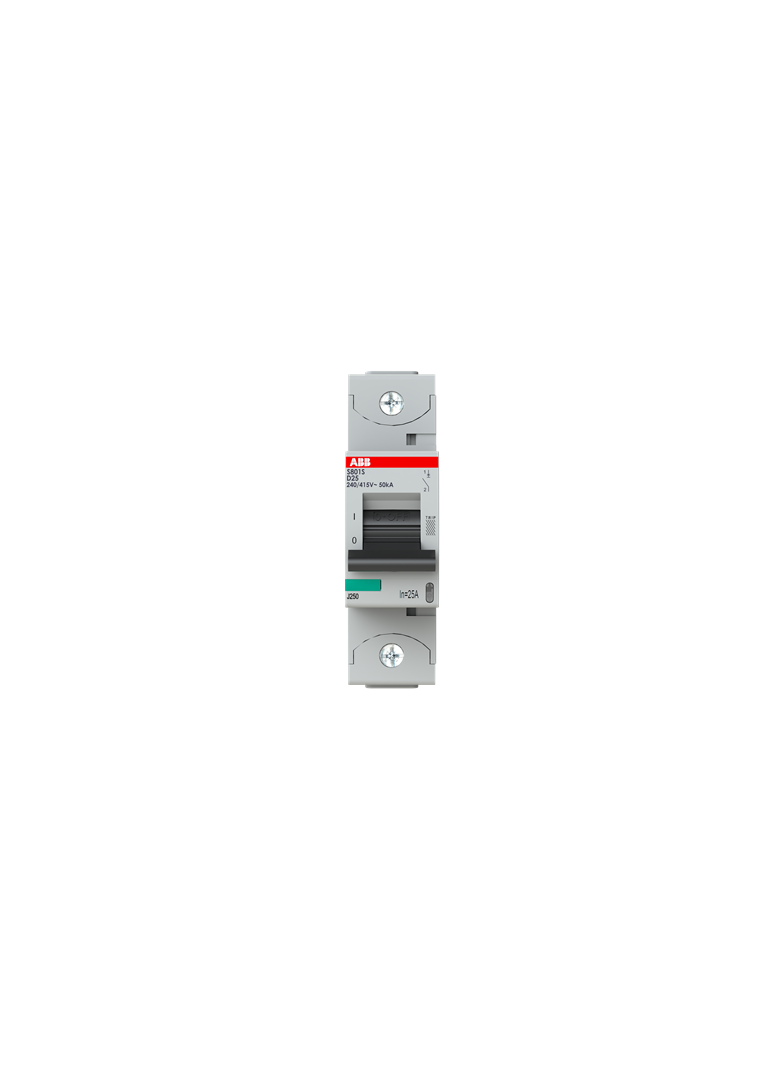 S801S-D25 Wyłącznik nadprądowy 50kA 1P D25A 2CCS861001R0251 ABB