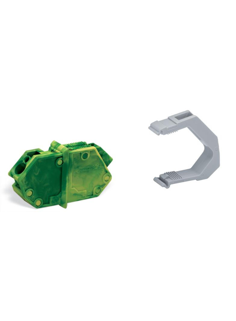 złączka przepustowa 4 mm2 żółto-zielona /50szt./ WAGO