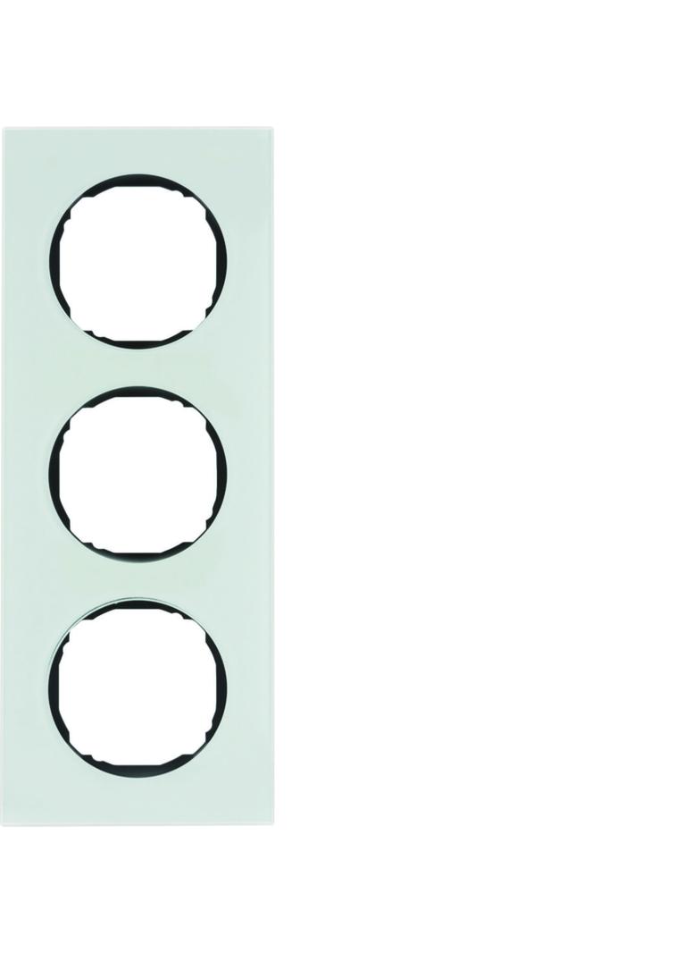 R.8 Ramka 3-krotna, szkło, biały 10132609 HAGER
