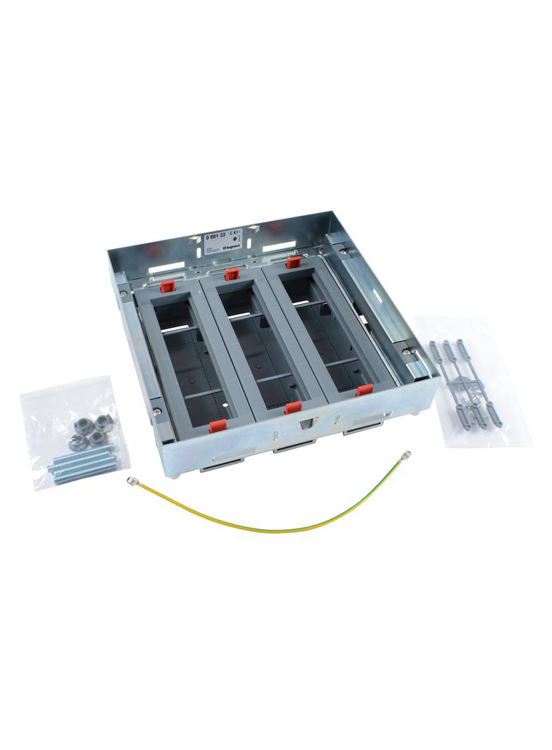 PUSZKA PODŁOGOWA PŁASKA POZIOMA REGULOWANA 24(3X8)M, Legrand