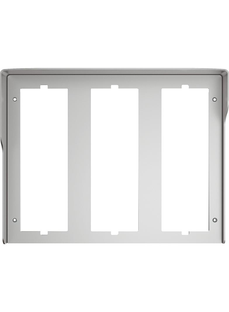 OSŁONA Z DASZKIEM DO PANELI SFERA - 9 MODUŁÓW - ALUMINIUM, Bticino