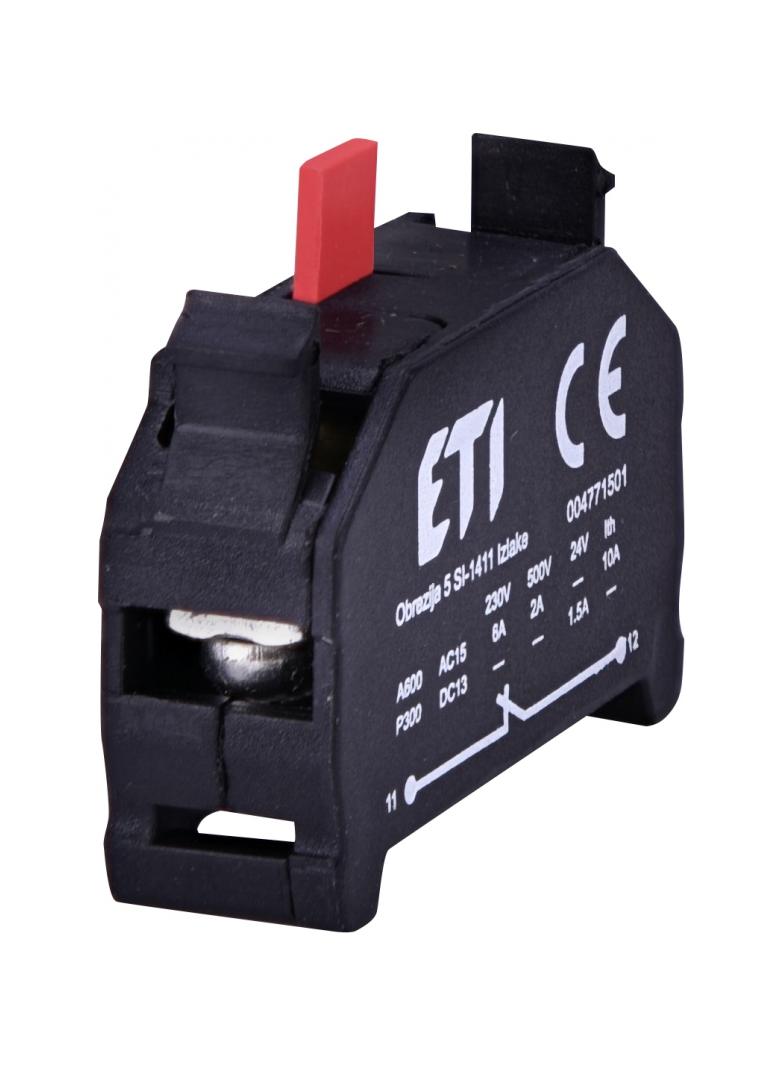 Styk NC normalnie zamknięty E-NC 004771501 ETI