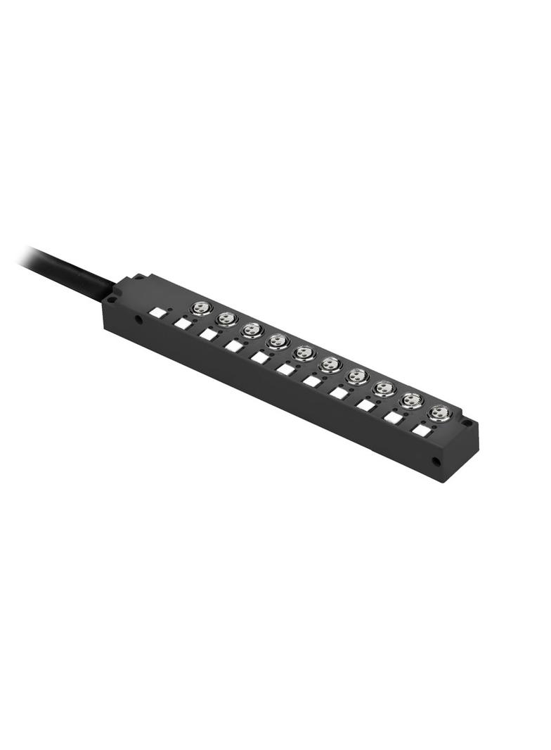 SAI-10-F 3P M8 L 10M Pasywny rozdzielacz czujnik-siłownik (z przewodem), moduł kompletny, wersja z kablem stałym, Liczba gniazd stykowych: 10, Liczba biegunów: 3, M8, 10 m /1szt. 1828650000 WEIDMÜLLER