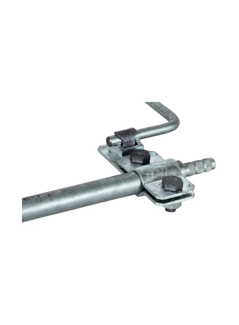 Zacisk do uziomów fi 20 mm i drutu 7-10 mm, St/tZn