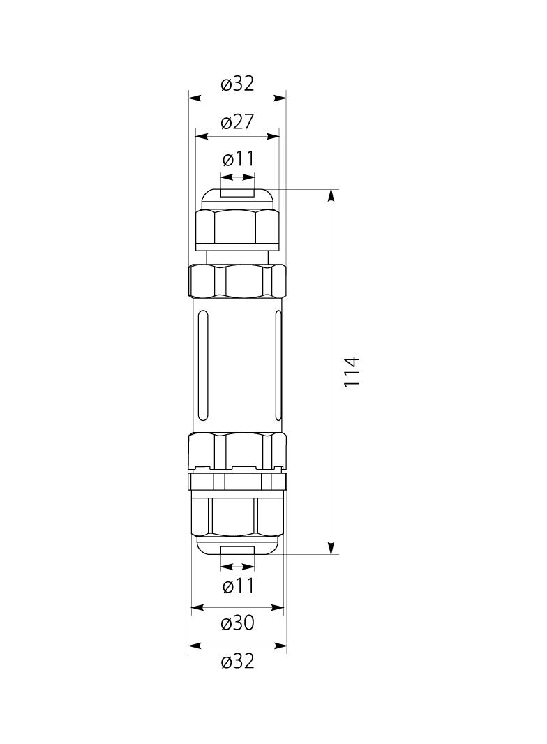 SPN 325 złączka kablowa mufa 3x2,5mm2 39.325 OPATÓWEK