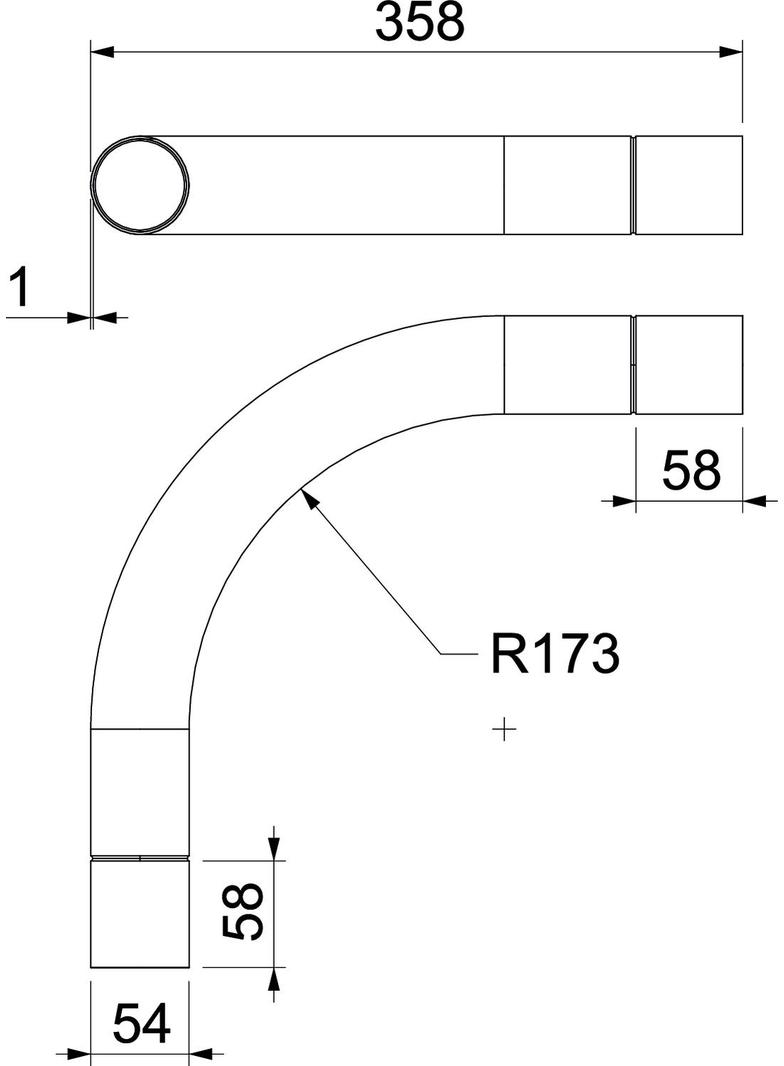SBN50 FT, Kolanko rurowe