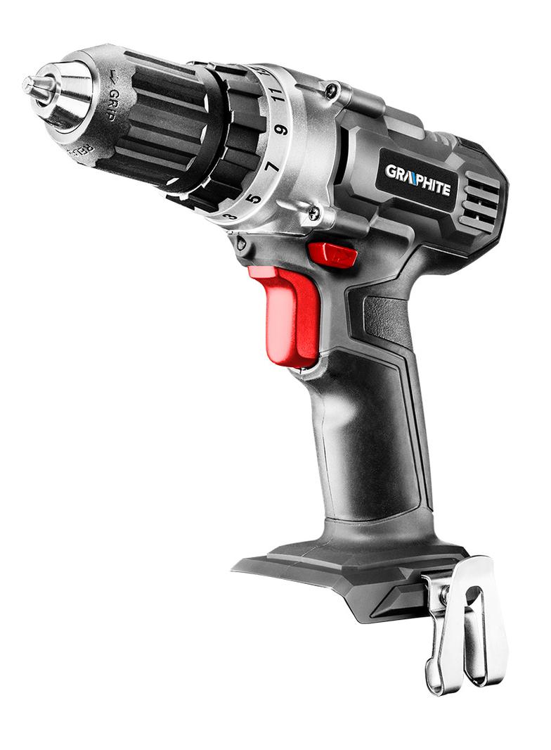 Wiertarko-wkrętarka akumulatorowa Energy+ 18V, Li-Ion, uchwyt 10 mm, bez akumulatora