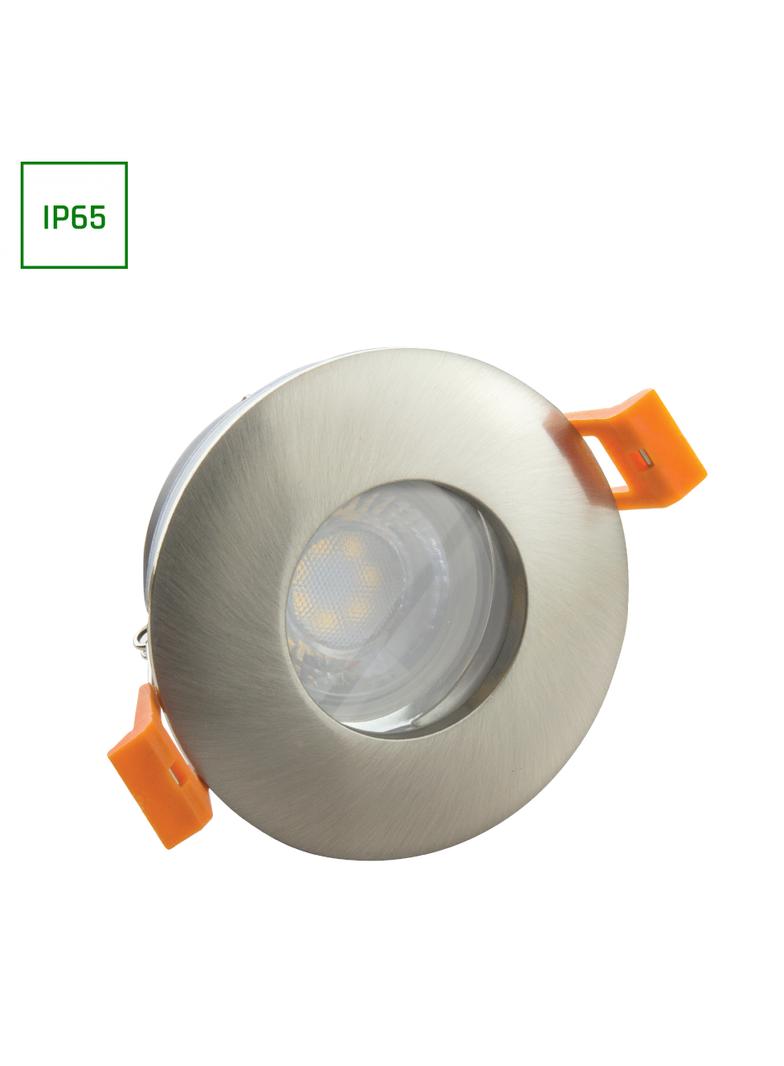 FIALE IV GU10 round silver IP65