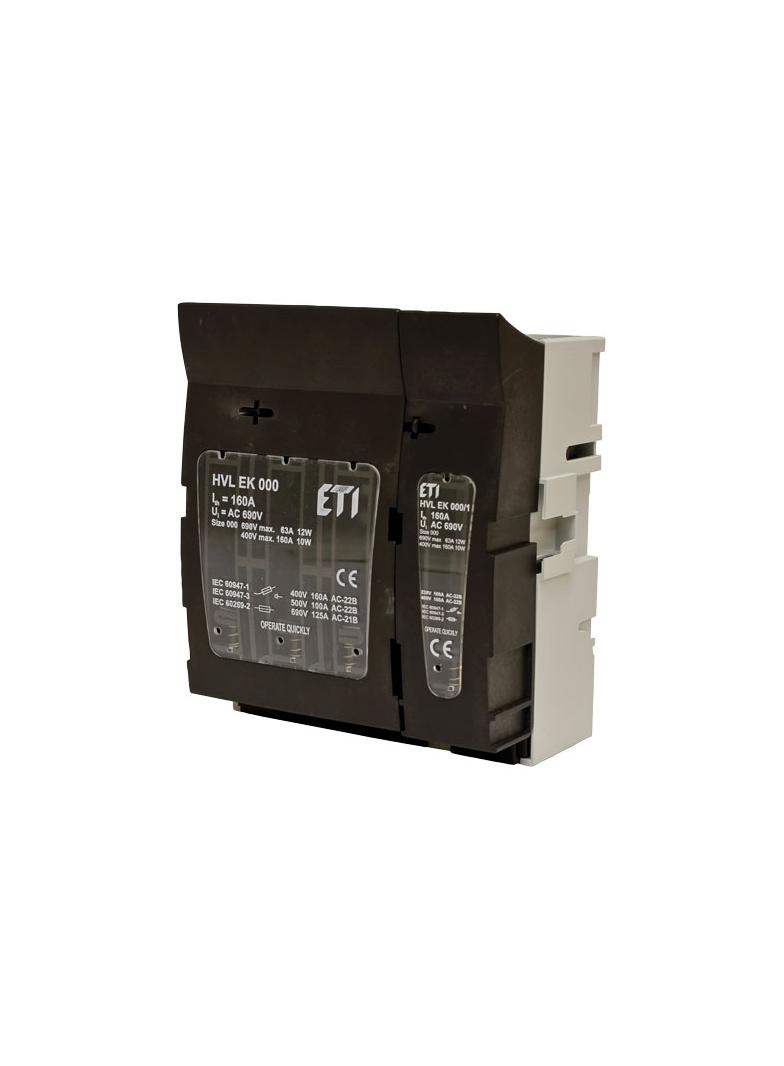 HVL EK 000 4p M8 -Rozłącznik skrzynkowy  4-biegunowy