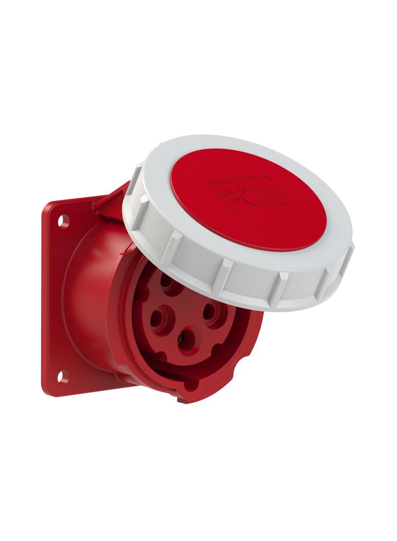 GNIAZDO TABLICOWE PROSTE POWER TWIST IP69 16A 400V 3P+Z+N 75x75mm  IP67