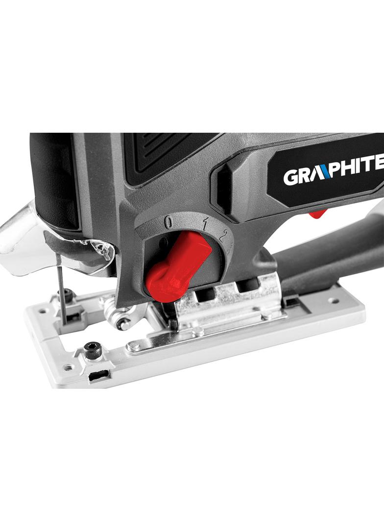 Wyrzynarka 600W, ilość suwów 800-3000 min-1, z uchwytem za korpus