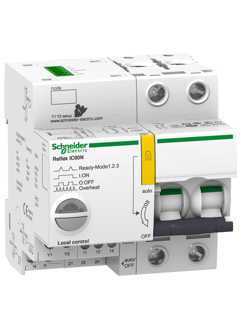 Urządzenie do sterowania oświetleniem Acti9 REFLEX iC60N TI24 charakterystyka C 25A 2P