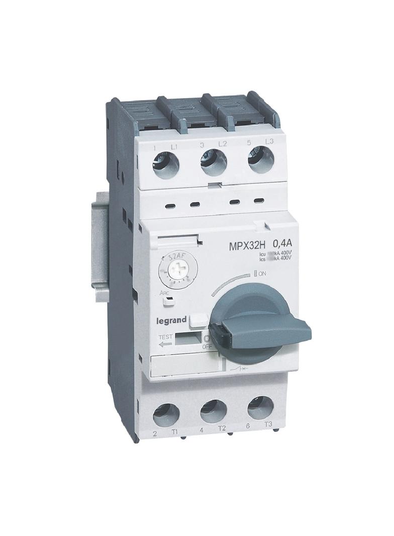 Wyłącznik Silnikowy 3P 0,09Kw 0,25-0,4A Mpx3 32H 417322 LEGRAND