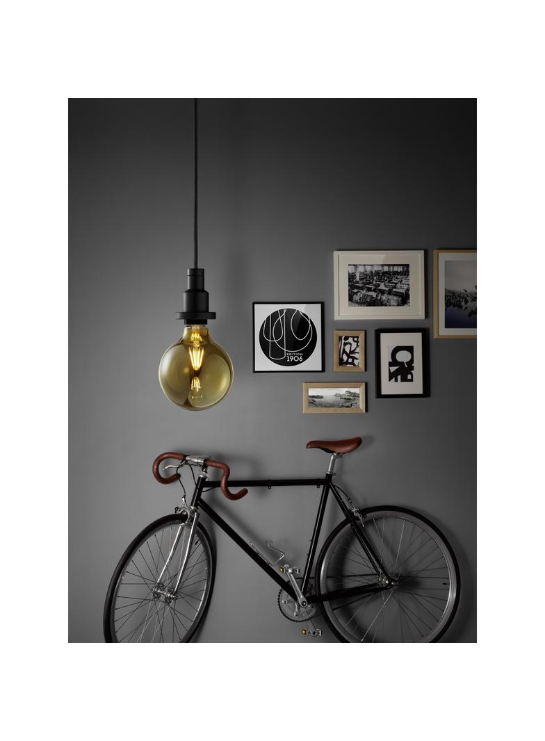 Lampa LED Vintage 1906 dim CL GLOBE125 Filament szkło przezroczyste GOLD 55 dim 7W 825 E27
