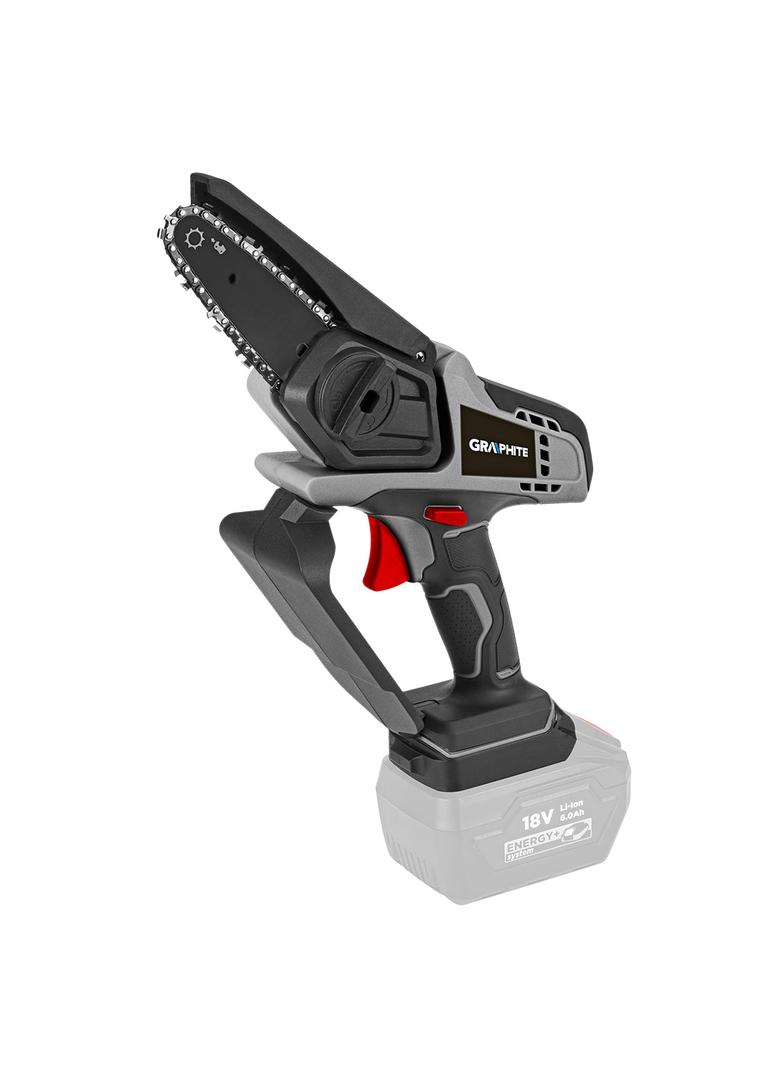 Mini piła łańcuchowa akumulatorowa Energy+ 18V Li-lon, obroty: 0-5400 min-1